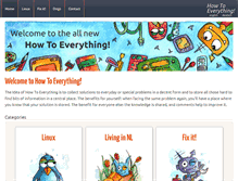 Tablet Screenshot of howtoeverything.net